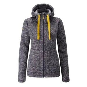 Rab Amy Hoody Hoodie Full Zip Fleece Jacket SZ M Navy White Outdoor